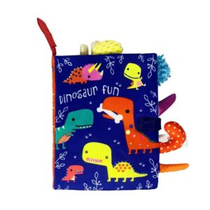 Dinosaur Fun – Soft Crinkle Cloth Book for Babies