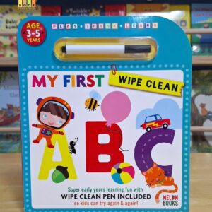 Little Learners: My First Wipe and Clean ABC- Board Book
