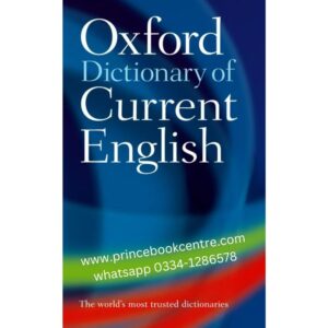 Oxford Dictionary Of Current English 4th Edition