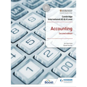 Cambridge International AS and A Level Accounting