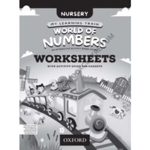 My Learning Train: World Of Numbers Nursery Worksheet