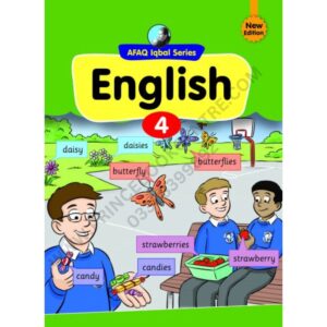 English Book 4 New Edition By Afaq Iqbal Series