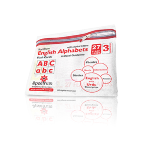 Spectrum English Alphabet Flash Cards