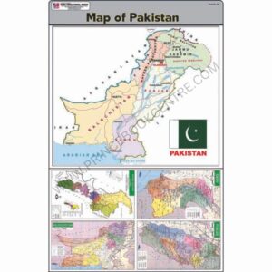 Sticker Of Map Of Pakistan