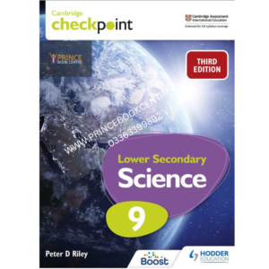 CAMBRIDGE CHECKPOINT LOWER SECONDARY SCIENCE STUDENT’S BOOK 9