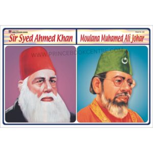 Sticker Of Sir Syed Ahmed Khan & Maulana Muhammad Ali Jauhar