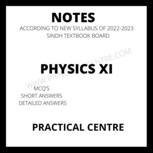 Physics Notes XI Practical Centre