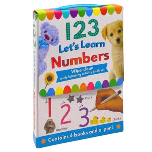 123 Let’s Learn Numbers – Wipe Clean Books (Set of 4 Books)