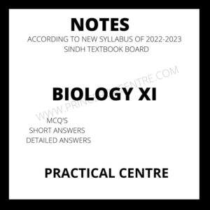 Biology Notes XI Practical Centre