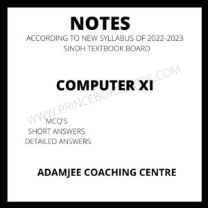 Computer Notes XI Adamjee