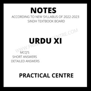 Urdu Notes XI Practical Centre