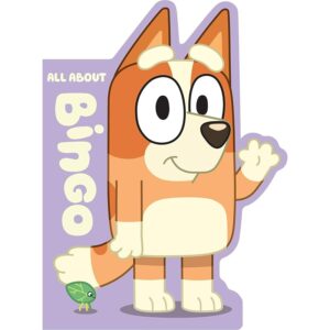 Bluey: All About Bingo: A Shaped Board Book (Board Book)